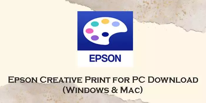 epson creative print for pc