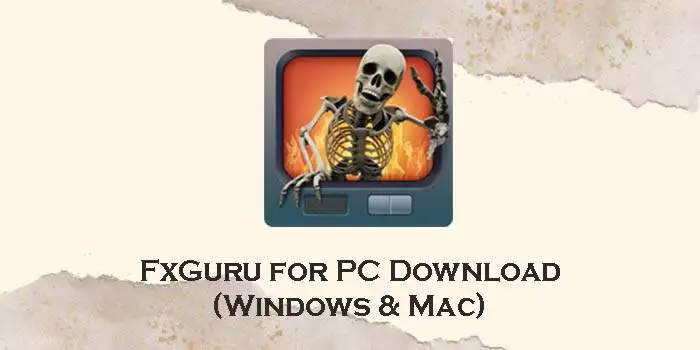 fxguru for pc