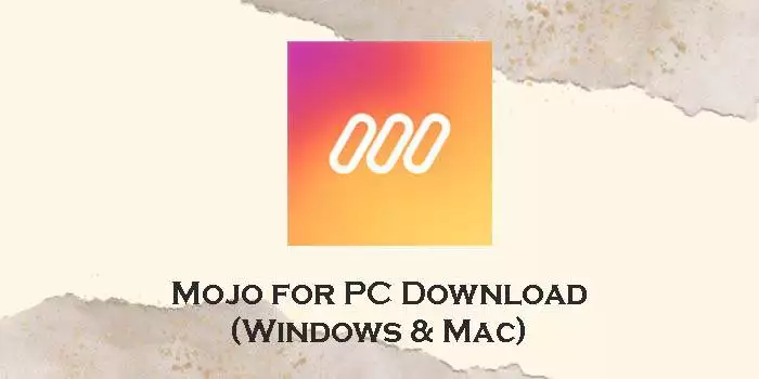 free download mojoh for mac