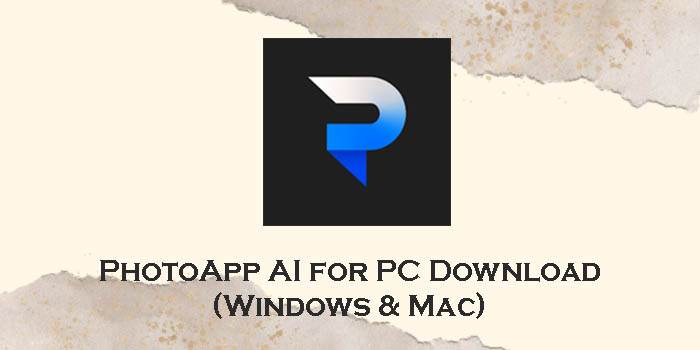 photoapp ai for pc