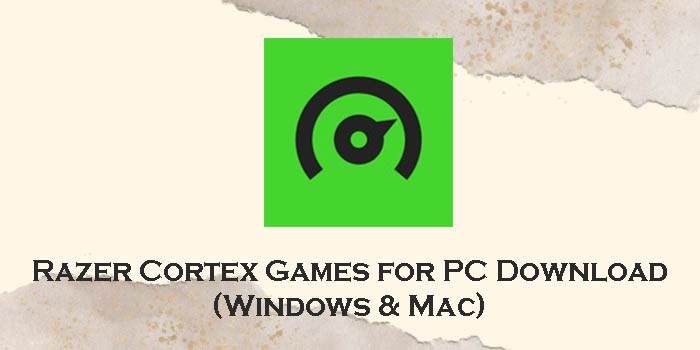 razer cortex games for pc