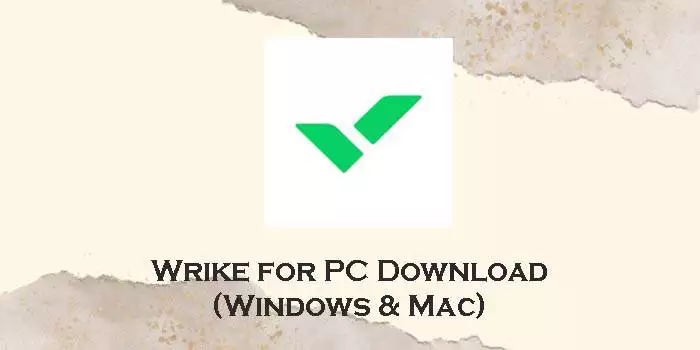 wrike for pc