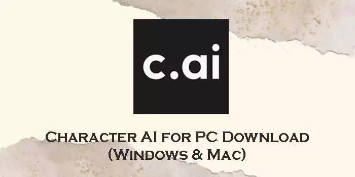character ai for pc