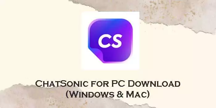 chatsonic for pc