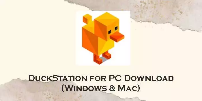 duckstation for pc