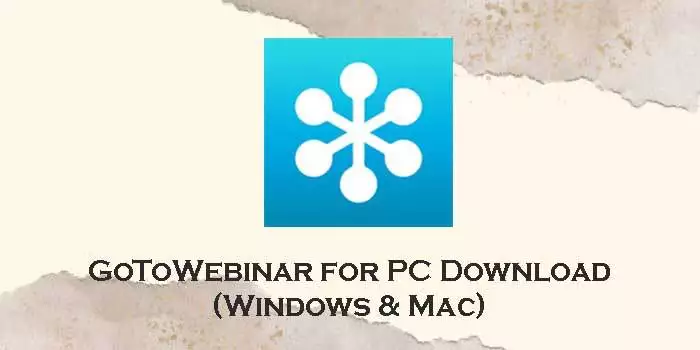 goto webinar for pc