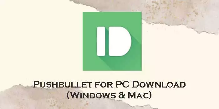 pushbullet for pc