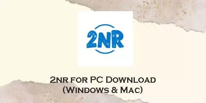 2nr for pc