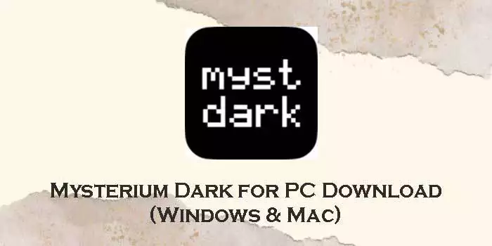 mysterium dark for pc