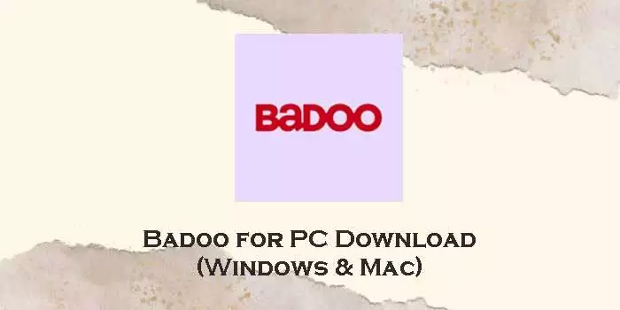 badoo for pc