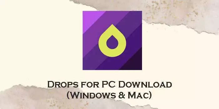 drops for pc