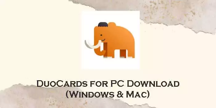 duocards for pc