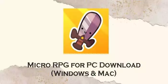 micro rpg for pc