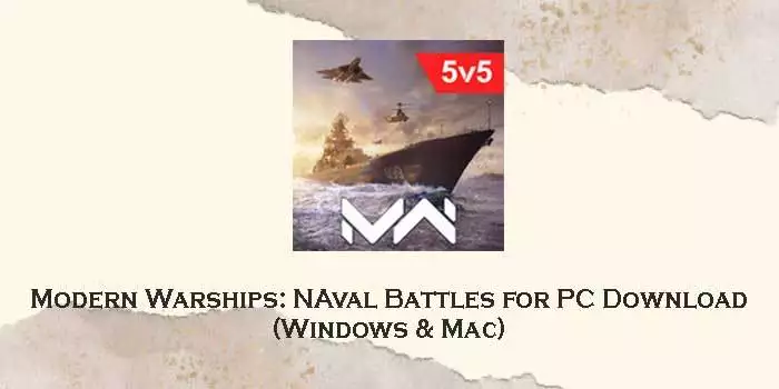 modern warships: naval battles for pc