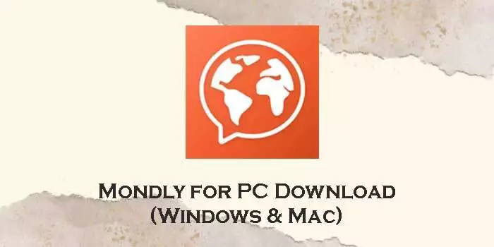 mondly for pc