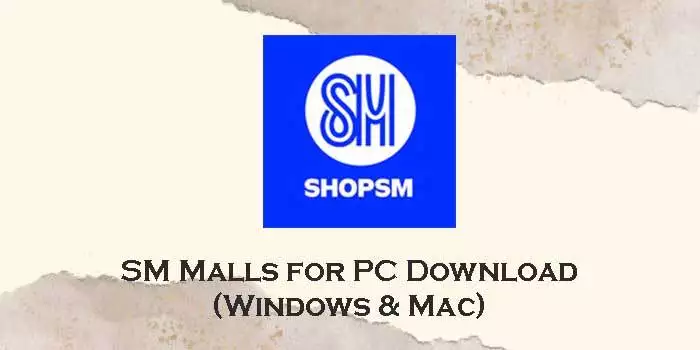 sm malls for pc