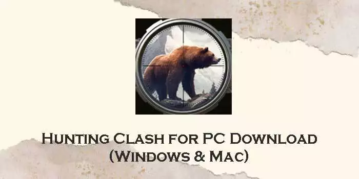 hunting clash for pc