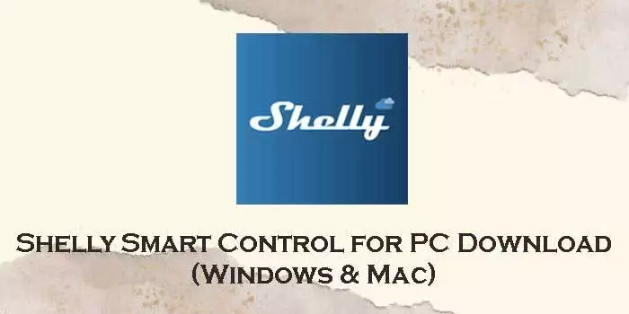 shelly smart control for pc
