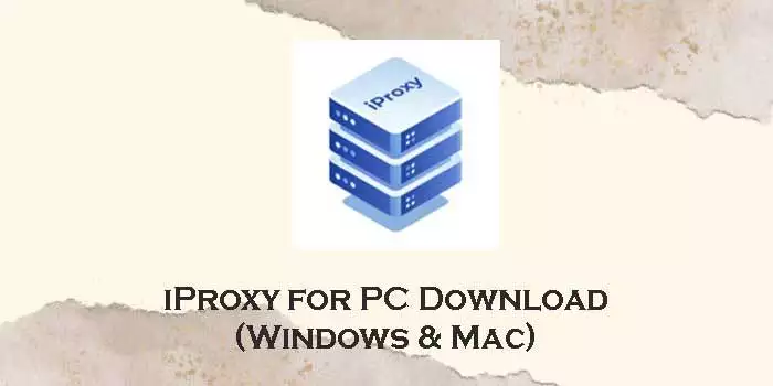iproxy-for-pc