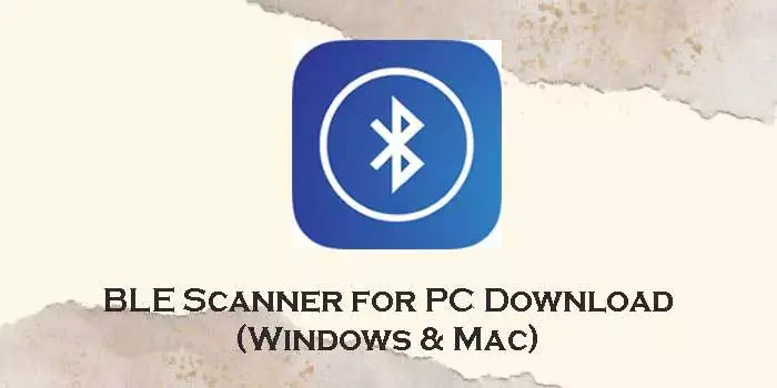 BLE-Scanner-for-pc