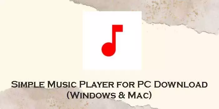 Simple-Music-Player-for-pc