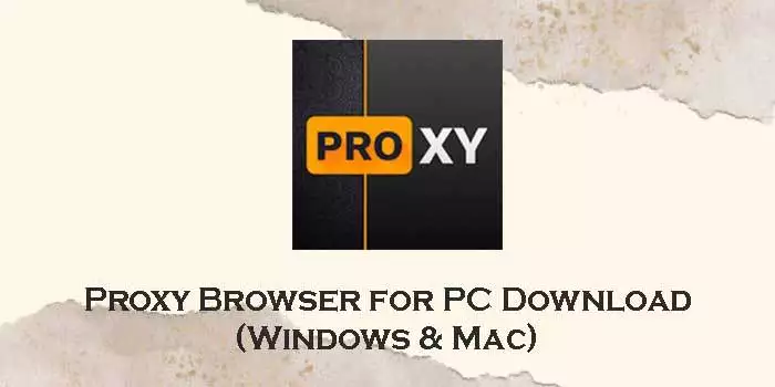 Proxy-Browser-for-pc