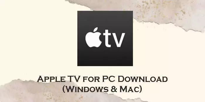 Apple-TV-for-pc