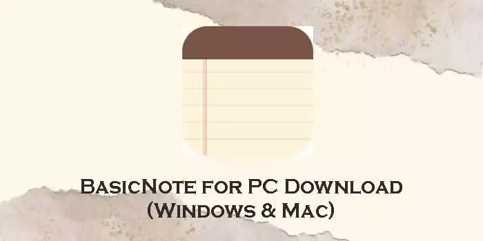 BasicNote-for-pc