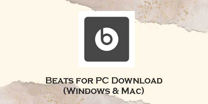 Beats-for-pc