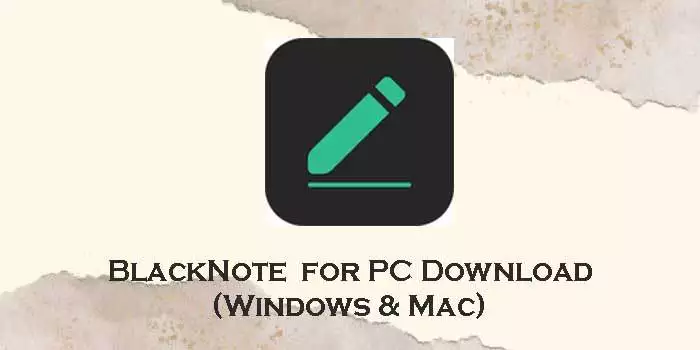 BlackNote-for-pc