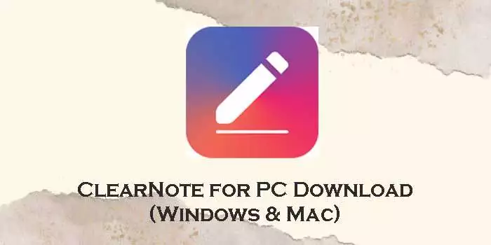 ClearNote-for-pc