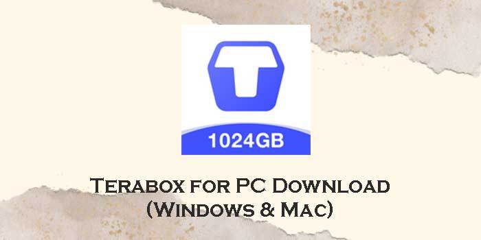 Terabox-for-pc